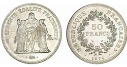 50 Francs HERCULE - 1974