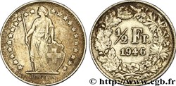 1/2 (demi) Francs HELVETIA Debout
