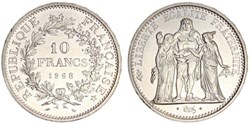 10 Francs HERCULE - 1968