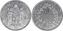 10 Francs HERCULE - 1970