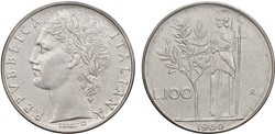 100 lires grand module - 1960