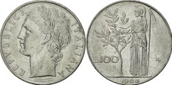 100 lires grand module - 1968