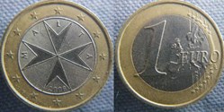 1 euro Malte - 2005