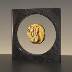 REAL BACKED GOLD COIN - Quarter Stater Boat, 1st century BC - NFT001
