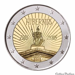 Irlande 2016 - 2 euro commémorative Hibernia