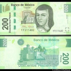 Mexique - 200 pesos