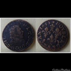 Ardennes -  Fedéric Maurice de La Tour d'Auvergne - Double de Sedan 1643