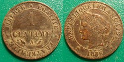 J-Troisième République 1 Centime Céres 1886 A