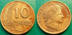 10 Centavos 1961