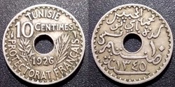 Tunisie 10 Centimes 1926
