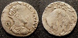 Italie - Royaume de Naples et Sicile - Philippe III d'Espagne 1/2 Carlino (1611-1612)