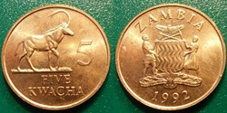 5 Kwacha 1992