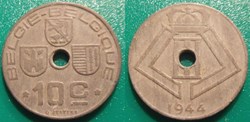 10 Centimes 1944 Belgie-Belgique