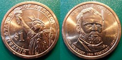 1 dollar Presidents: 1869-1877 Ulysses S. Grant