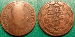 Espagne 8 maradevis 1816
