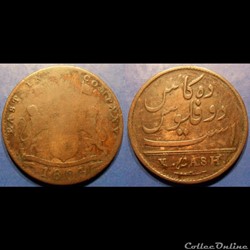 Ile de France, 1803-1814 (Ile Maurice) X(10) cash 1803