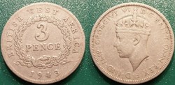 3 Pence 1943