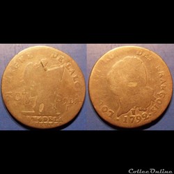 A-Constitution 30 Sols 1792 Limoges