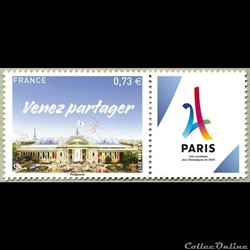 2017 PARIS ville candidate aux Jeux Olympiques 2024