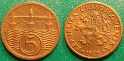 5 Haléru 1925