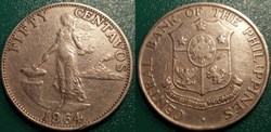 50 Centavos 1964