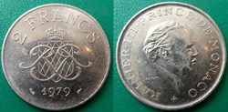 2 Francs 1979 Rainier III