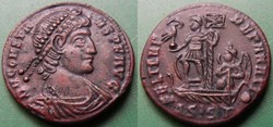 G- Le Bas Empire Constans Centénionalis faux moderne