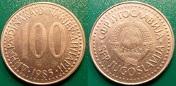 100 Dinars 1985
