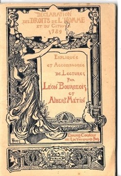Manuscrit - Déclaration des Doits de l'Homme et du Citoyen