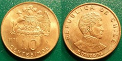 10 Centesimos 1971
