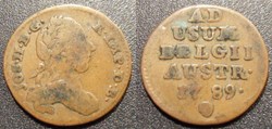 Belgique - Pays-Bas autrichiens 1 Liard 1789 Joseph II