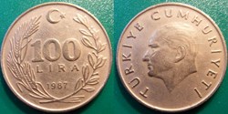 100 Lira 1987