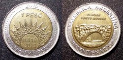 1 Peso 2010 Mar del Plata