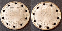 fb- Bussoz - Jeton à consommer 50 C.