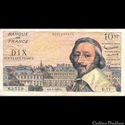 10 Francs Richelieu