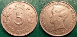 5 Francs 1949