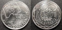 10 Euros des Régions 2010 1er type MIDI-PYRENEES