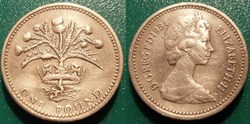 1 Pound 1984 Chardon écossais