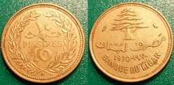 10 piastres 1970