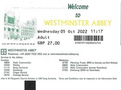 Angleterre - Londres - Westminster Abbey