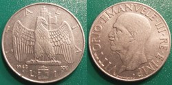 1 Lire 1942 magnétique