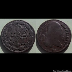 Espagne 8 maradevis 1797