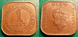 1 Cent 1941 Malaya