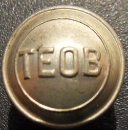 Bouton TEOB - Tramways Electriques & Omnibus de Bordeaux