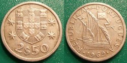 2.50 Escudos 1969
