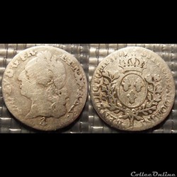 I10 Louis XV "frappe posthume"