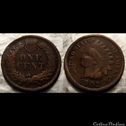 USA One Cent 1902