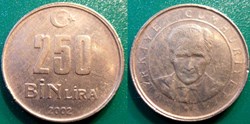 250 Bin Lira 2002