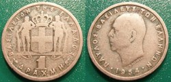 1 Drachme 1954