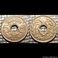Cc 5 centimes EM Lindauer 1926 17mm 2g